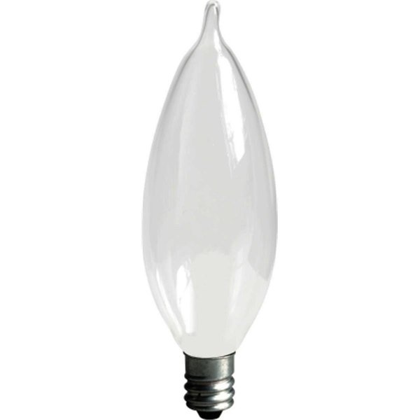 Current Ge Lighting 66108 60 Watt Soft White Candleabra Incandescent Light Bulb 66108